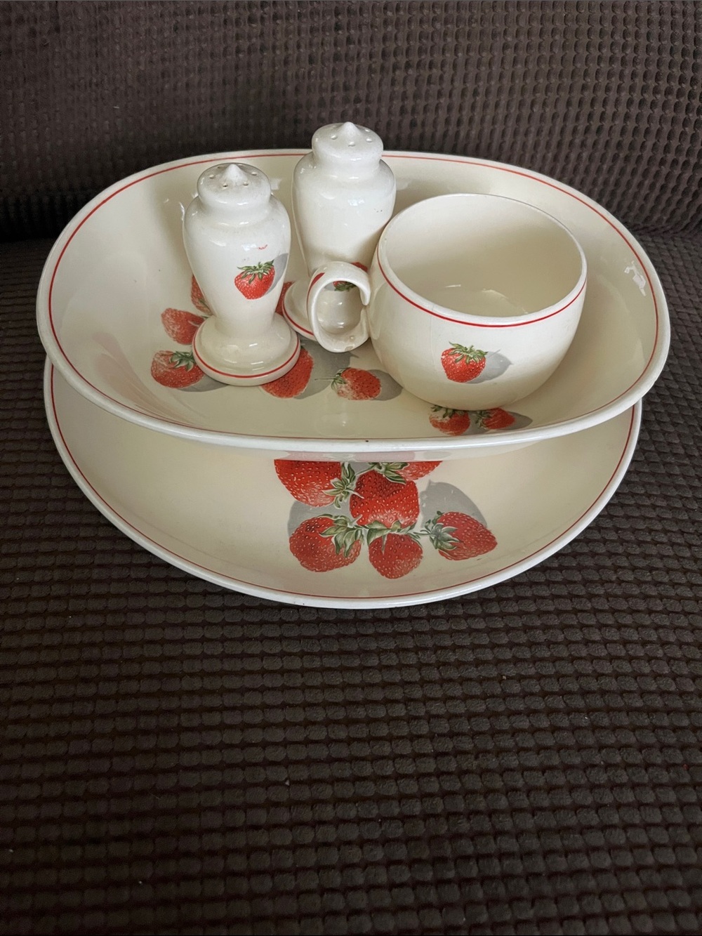 Vintage Cavitt-Shaw “Shortcake” Set